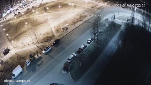 пешеходный переход в районе ул. Попова 12