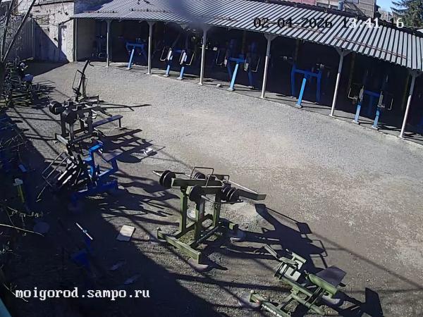 Тренажерная площадка на Гвардейской