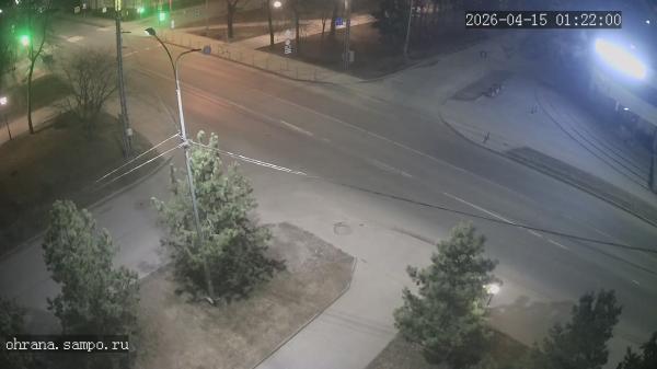 Перекрёсток ул. Еремеева и Городского Вала